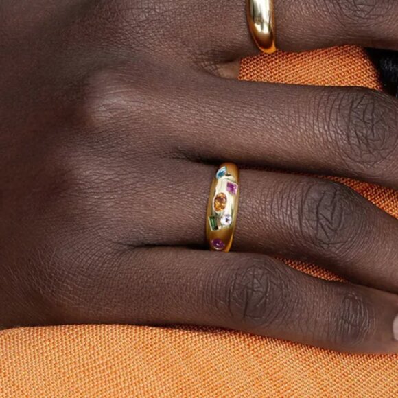 Mejuri Toronto Mosaic Dôme Ring - Picture 5 of 10